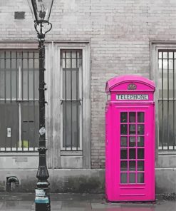 Phone Booth Diamond Paintings