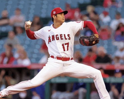 Shohei Ohtani Player Diamond Paintings