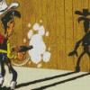 Lucky Luke Character Diamond Paintings