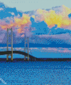 Mackinac Bridge Diamond Paintings