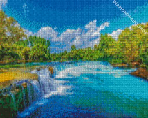 Manavgat Waterfalls Antalya Diamond Paintings