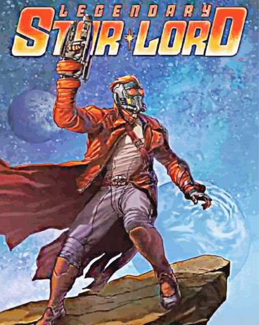 Star Lord Poster Diamond Paintings