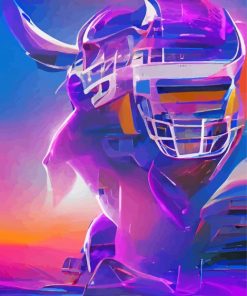 Minnesota Vikings Logo Diamond Paintings