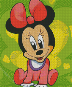 Minnie Mouse Baby Diamond Paintings