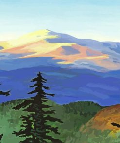 Mountain Washington Diamond Paintings