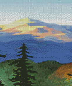 Mountain Washington Diamond Paintings