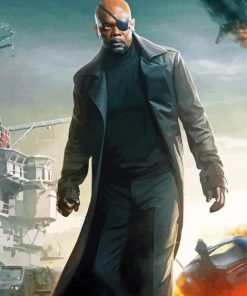 Nick Fury Superhero Diamond Paintings