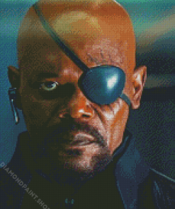 Nick Fury Character Diamond Paintings