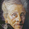 Vintage Old Lady Diamond Paintings