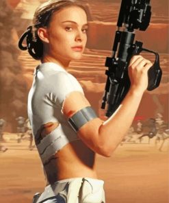 Padmé Amidala Warrior Diamond Paintings