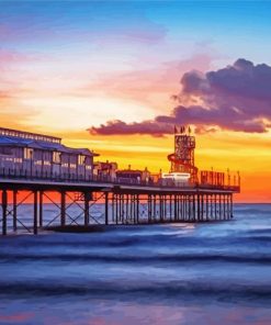 Painton Pier Beach Diamond Paintings