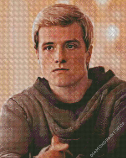 Peeta Mellark Character Diamond Paintings