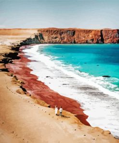 Peru Seascape Diamond Paintings