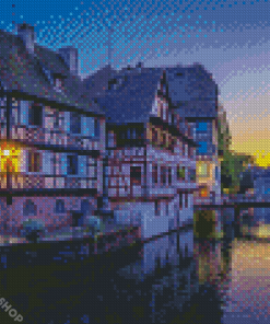 Strasbourg Sunset Diamond Paintings