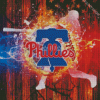 Philadelphia Phillies Poster Diamond By Paintings