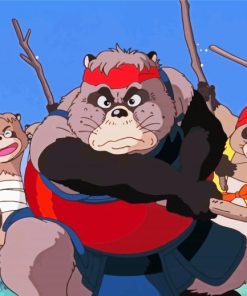 Pom Poko Character Diamond Paintings