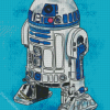 Aesthetic R2d2 Robot Diamond Paintings