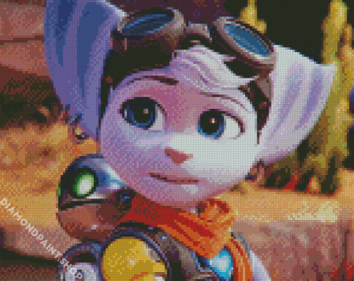 Ratchet And Clank Character Diamond Paintings