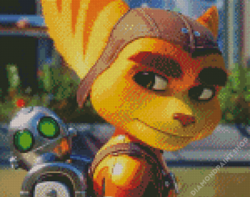 Ratchet And Clank Diamond Paintings