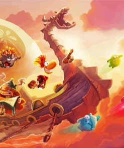 Rayman Origins Character Diamond Paintings