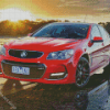 Red Holden Commodore Diamond Paintings