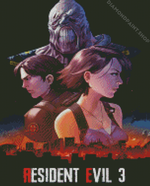 Resident Evil Game Diamond Paintings