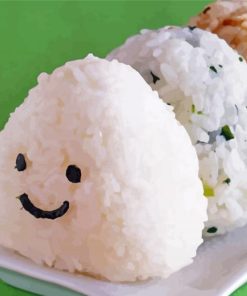 Tasty Rice Balls Diamond Paintings