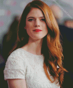 Pretty Rose Leslie Diamond Paintings