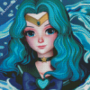 Sailor Neptune Character Diamond Paintings