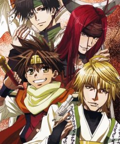 Saiyuki Anime Characters Diamond Paintings