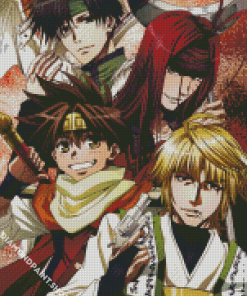 Saiyuki Anime Characters Diamond Paintings