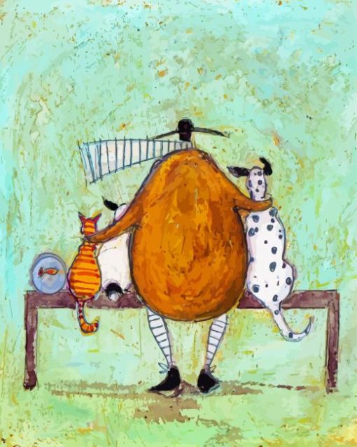 Sam Toft Best Friends Art Diamond Paintings