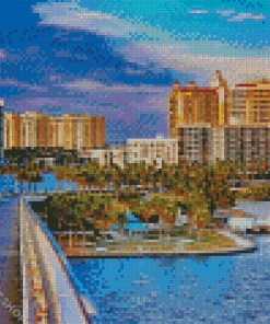 Sarasota Buildings Diamond Paintings