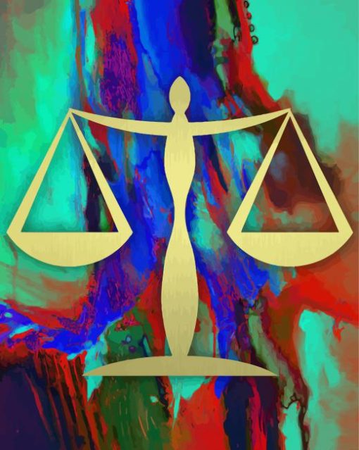 Scales Of Justice Diamond Paintings