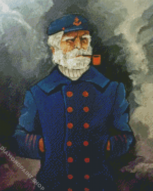 Sea Captain Art Diamond Paintings