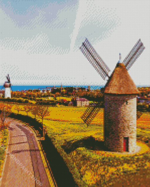 Skerries Windmills Diamond Paintings