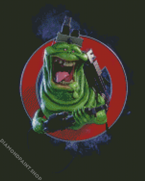 Slimer Ghosbusters Diamond Paintings