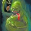 Slimer Ghosbusters Art Diamond Paintings