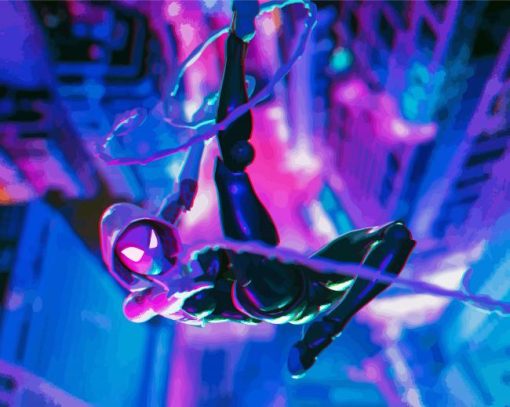 Spider Gwen Marvel Diamond Paintings