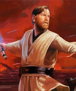 Obi Wan Character Diamond Paintings