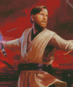 Obi Wan Character Diamond Paintings