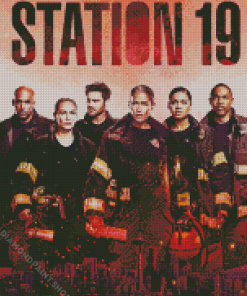 Station 19 Poster Diamond Paintings