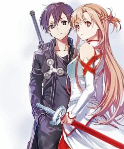 Sword Art Online Couple Diamond Paintings