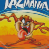 Taz Mania Poster Diamond Paintings