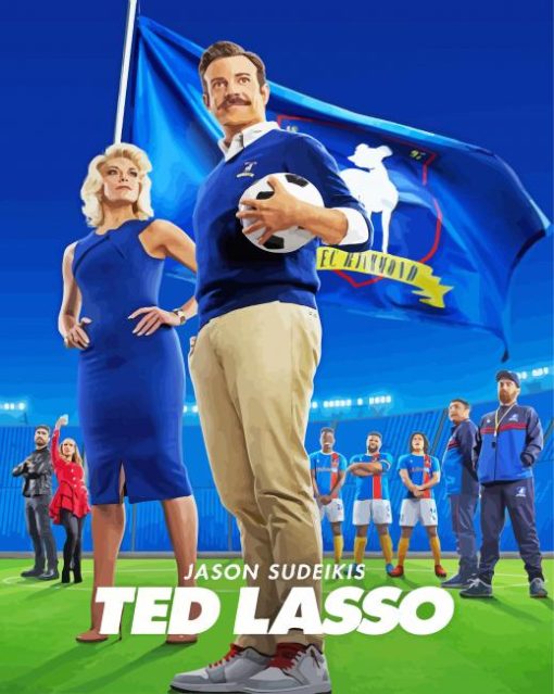 Ted Lasso Movie Poster Diamond Paintings