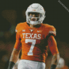 Texas Football Player Diamond Paintings