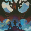 The Dragon Prince Poster Diamond Paintings