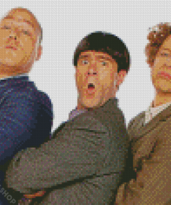 The Three Stooges Diamond Paintings