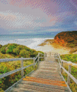 Torquay Boardwalk Diamond Paintings