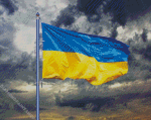 Ukraine Flag Diamond Paintings